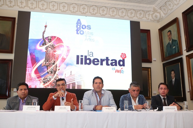 Rueda de prensa presentación programación Agosto Mes de las Artes