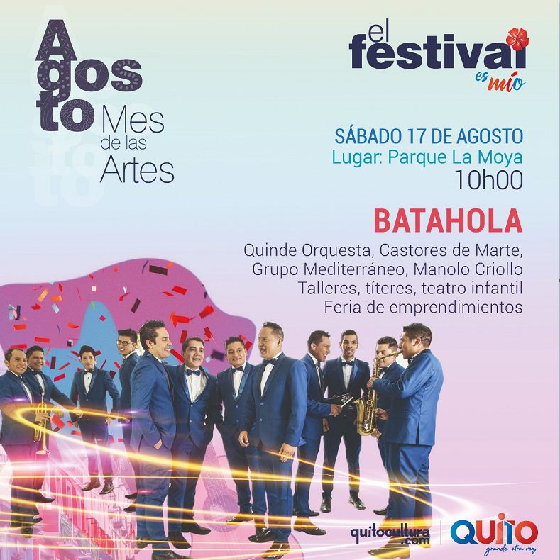 El Festival es Mío se realizará en Los Chillos