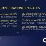 NOCHES DE PAZ FECHAS ARTISTAS