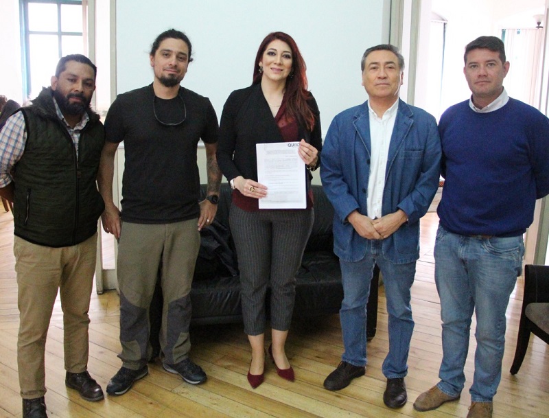 Firma convenio con Fundación Cóndor Andino