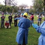 Atención médica en albergue temporal