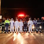 Desinfección Mercado Las Cuadras y calle J