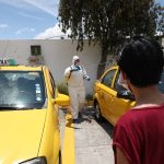 Desinfección unidades de transporte comercial