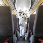 Desinfección unidades de transporte comercial