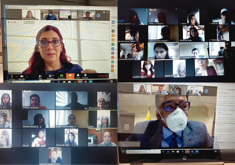 Teletrabajo MDMQ ante Covid-19