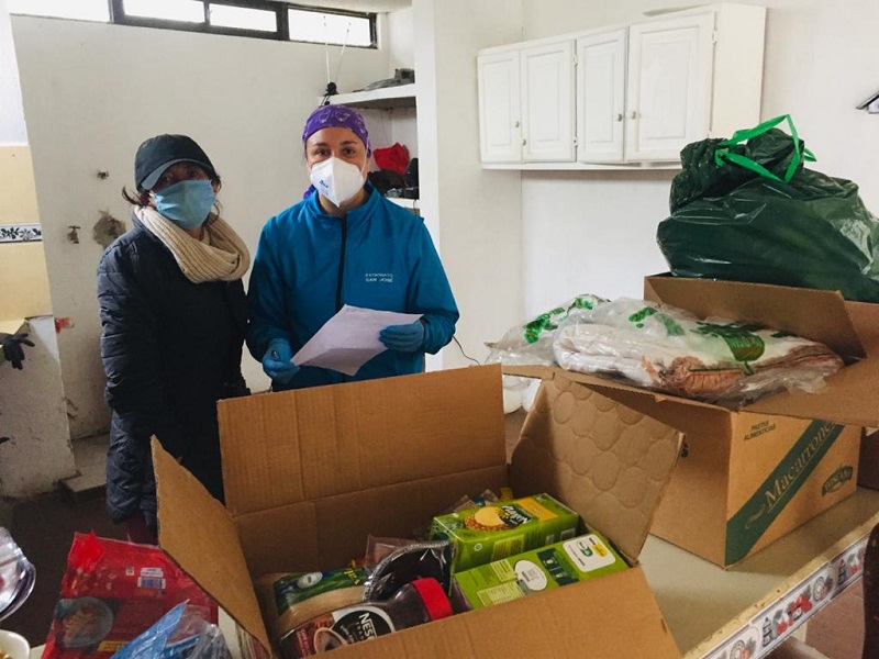 ENTREGA DE ALIMENTOS