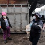 Entrega de donaciones sur de Quito
