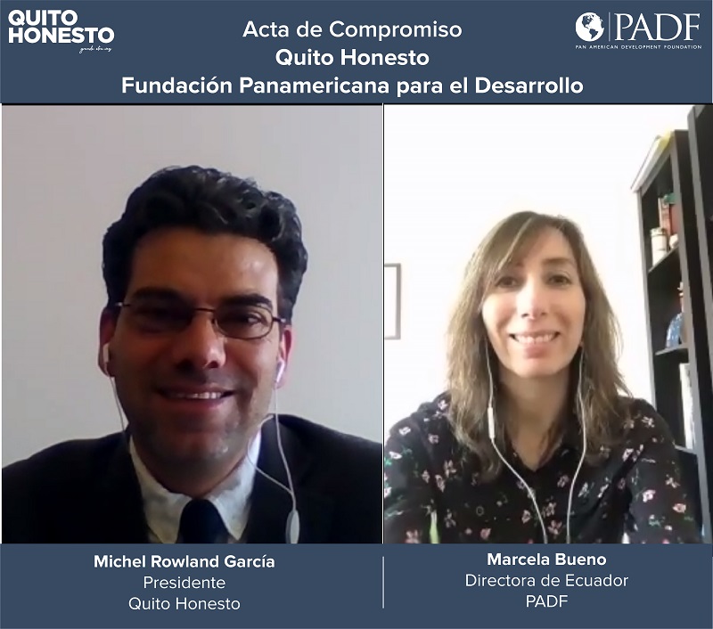 Quito Honesto suscribe acta de compromiso