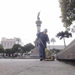Personal de barrido mantiene limpia la ciudad