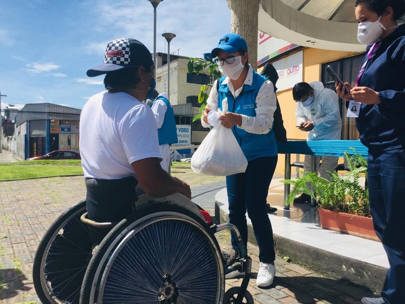 ENTREGA DE ALIMENTOS