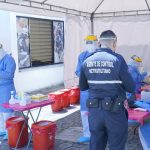 Toma de muestras PCR a empleados del MDMQ
