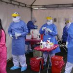 Toma de pruebas PCR en Quito