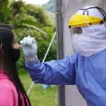 Toma de pruebas PCR en Quito