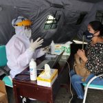 Atención pacientes de covid en estaciones de salud municipal