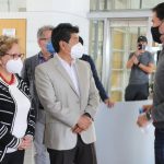 Visita alcalde gimnasios de Quito