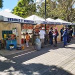 Muestras de alimento parque La Carolina