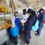 Muestras de alimento parque La Carolina