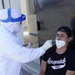 Triaje y toma de muestras en Catzuqui de Velasco