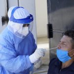 Triaje y toma de muestras en Catzuqui de Velasco