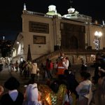 Encendido del pesebre en El Panecillo