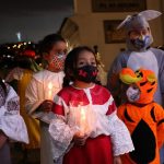 Encendido del pesebre en El Panecillo