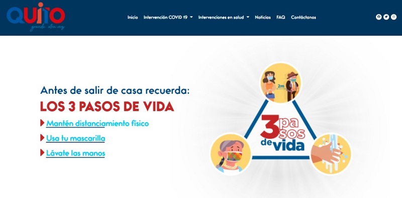 Plataforma virtual contra COVID-19