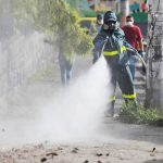 Soldados azules se enfrentaron a la pandemia