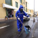 Soldados azules se enfrentaron a la pandemia