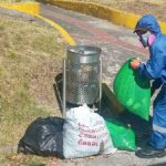 2210 toneladas de residuos recogidos en confinamiento