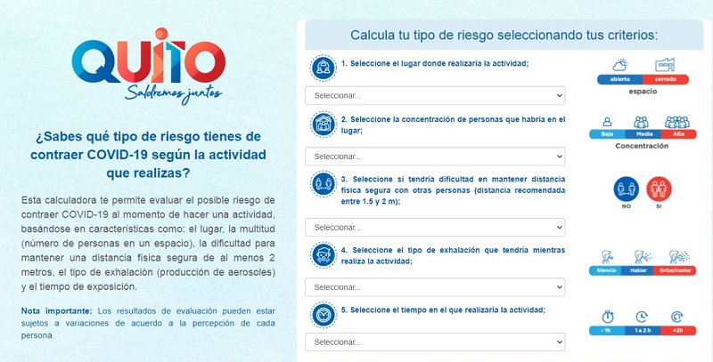 Calculadora de Riesgo COVID-19