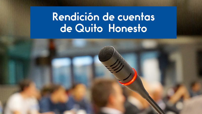Participación rendición cuentas Quito Honesto