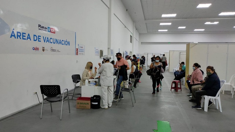 Vacunación 12 al 15 de agosto