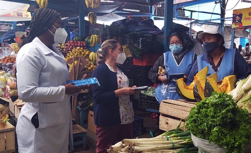 Brigadas de salud Mercado Chiriyacu