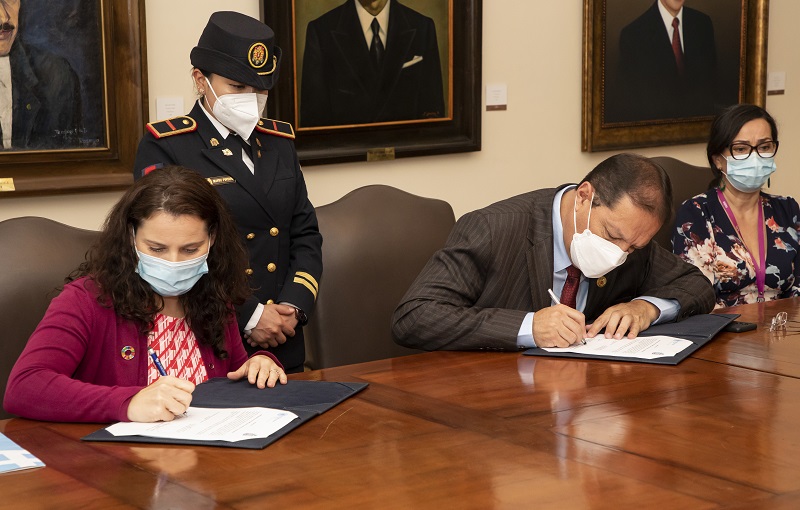 Firma de acuerdo Municipio y Sistema de Naciones Unidas