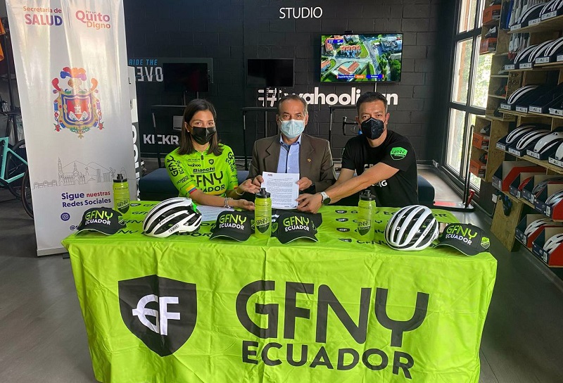 Salud municipal firma convenio con GFNY Ecuador