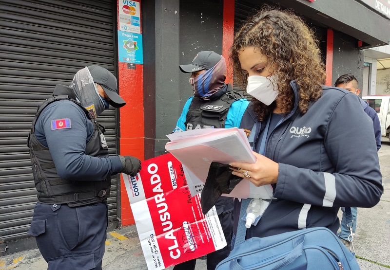 Control publicidad Zona Eugenio Espejo