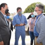 Alcalde visitó pacientes del HCAM