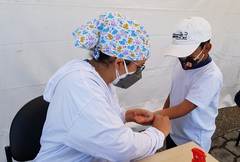 Municipio precautela la salud de niños que retornan a clases semipresenciales