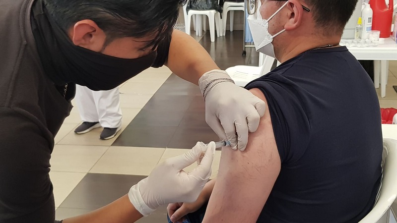 Vacunación refuerzo comerciantes