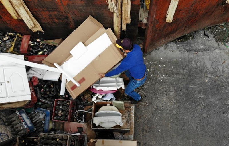 214 toneladas residuos voluminosos recolectados en dos meses