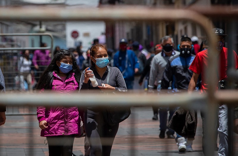 Tasa de positividad por covid en Quito es 6,1 %