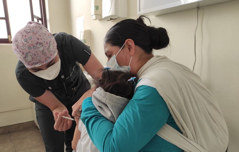 Vacunación niños, niñas y embarazadas