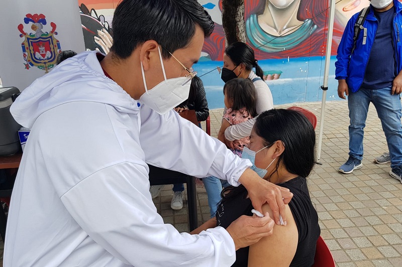 Puntos de vacunación habilitados DMQ