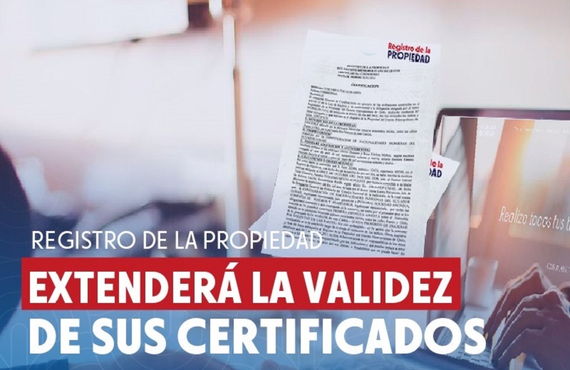 RP resolvió prorrogar en 30 días la validez de los certificados