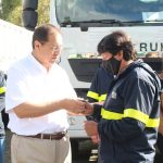 Entrega ocho volquetas Emaseo EP