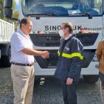 Entrega ocho volquetas Emaseo EP