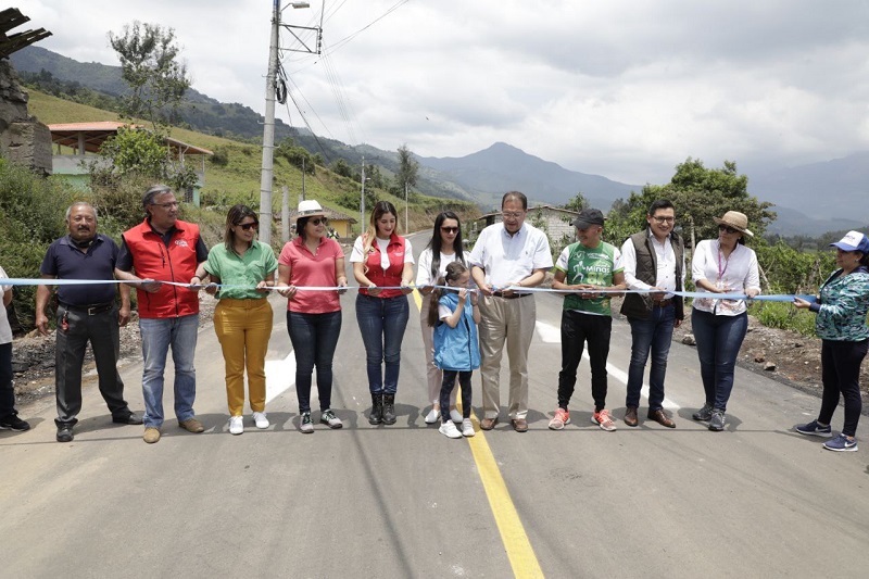 Obra vial San José de Minas