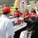 Primera piedra estación de bomberos Perucho