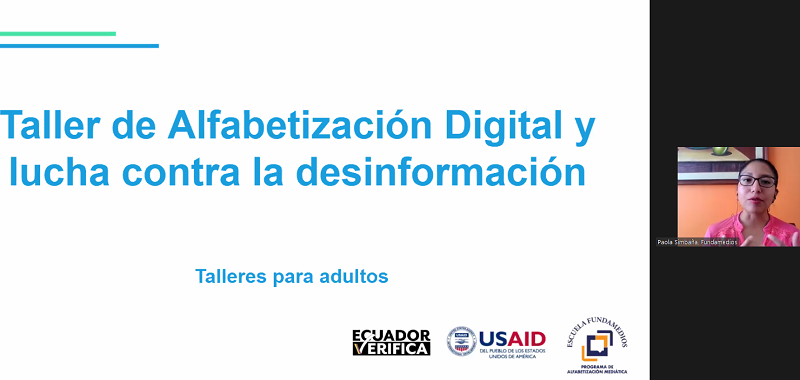 Taller de alfabetización digital QH