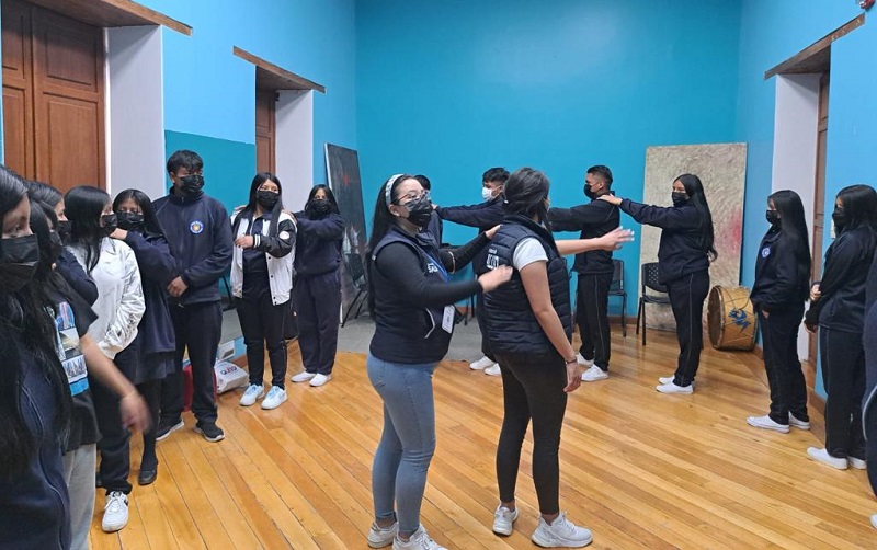 199 adolescentes de la CBV Juventudes participaron en taller de prevención del uso o consumo de alcohol, tabaco y otras drogas